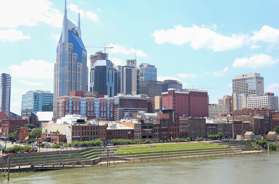 Nashville skyline during the day